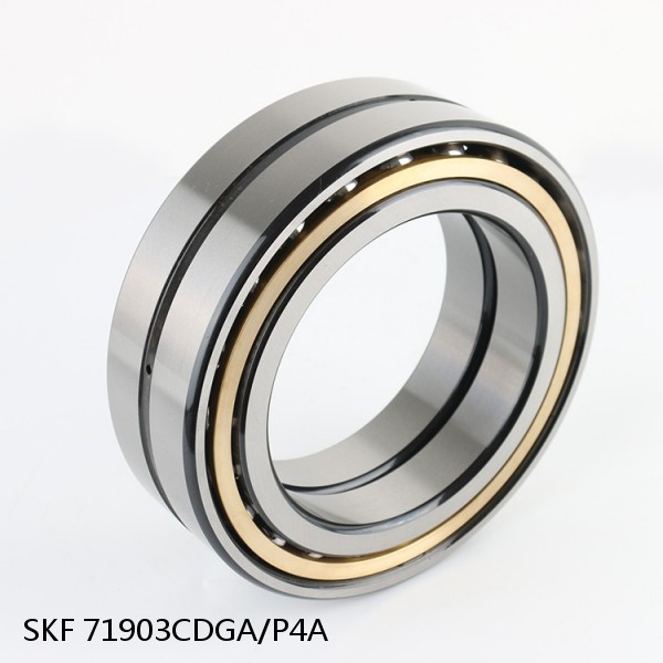 71903CDGA/P4A SKF Super Precision,Super Precision Bearings,Super Precision Angular Contact,71900 Series,15 Degree Contact Angle