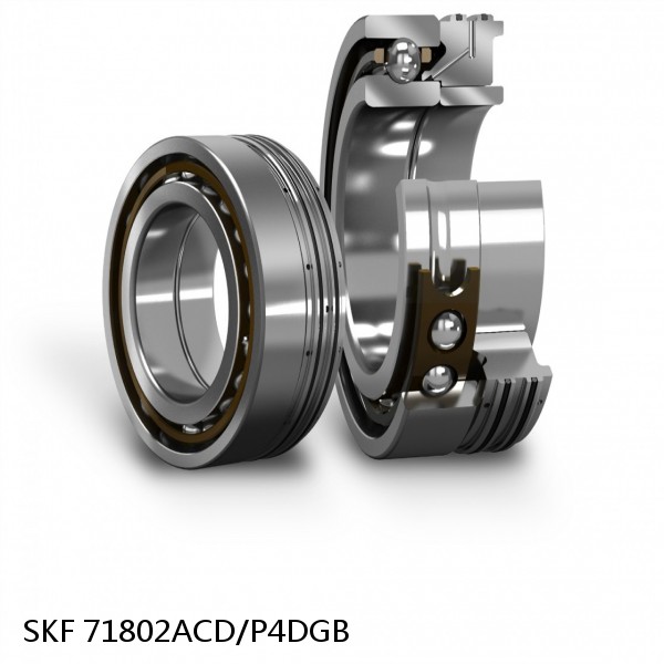 71802ACD/P4DGB SKF Super Precision,Super Precision Bearings,Super Precision Angular Contact,71800 Series,25 Degree Contact Angle #1 small image