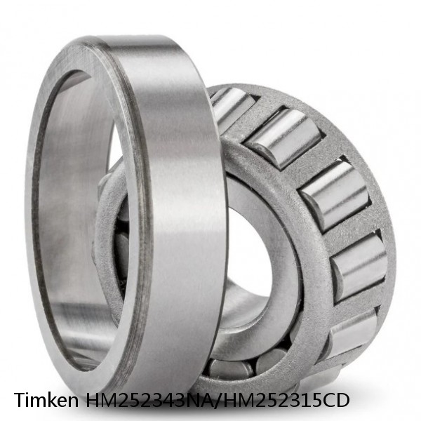HM252343NA/HM252315CD Timken Tapered Roller Bearing #1 small image
