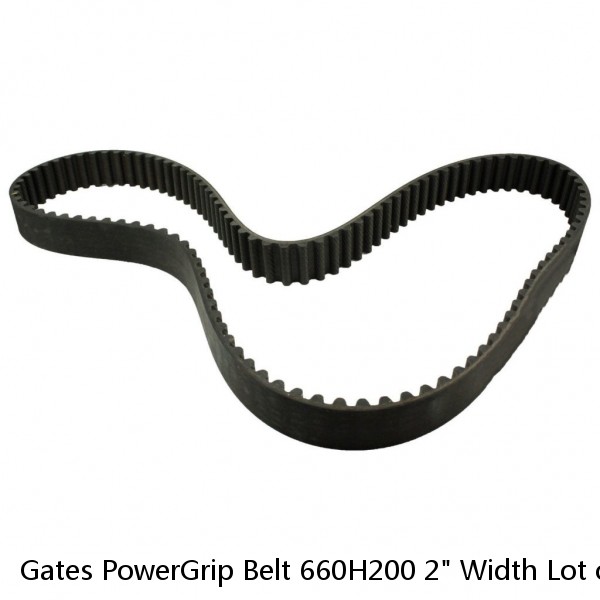 Gates PowerGrip Belt 660H200 2" Width Lot of 2 New #1 small image