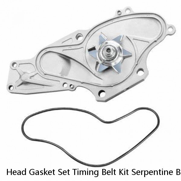 Head Gasket Set Timing Belt Kit Serpentine Belt for 2005-2008 Acura RL TL 3.5L