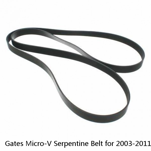 Gates Micro-V Serpentine Belt for 2003-2011 Saab 9-3 2.0L L4 Accessory Drive tn