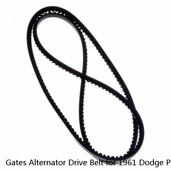 Gates Alternator Drive Belt for 1961 Dodge Phoenix 5.2L V8 - Accessory qe #1 small image
