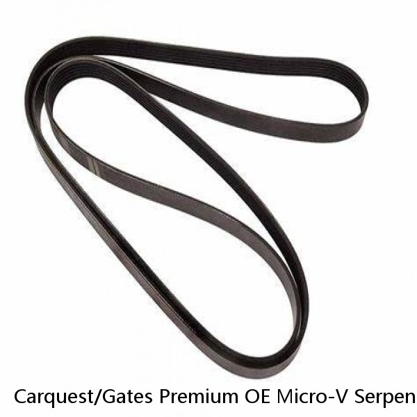 Carquest/Gates Premium OE Micro-V Serpentine Belt K060505 505K6 6PK1285 #1 image