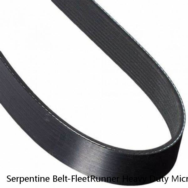 Serpentine Belt-FleetRunner Heavy Duty Micro-V Belt GATES K080810HD #1 image