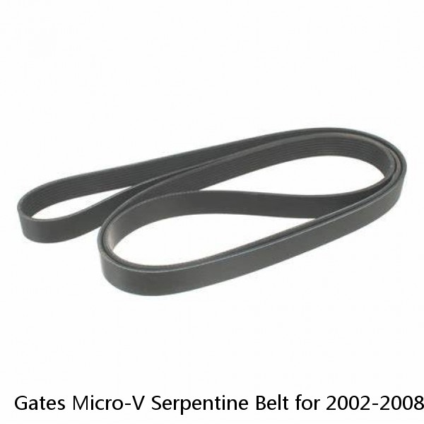 Gates Micro-V Serpentine Belt for 2002-2008 Ford E-350 Super Duty 5.4L 6.8L bb #1 image